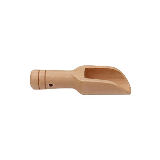 Natural Wooden Coffee Tea Sugar Salt Powder Spoon Scoop Kitchen Utensil Tool