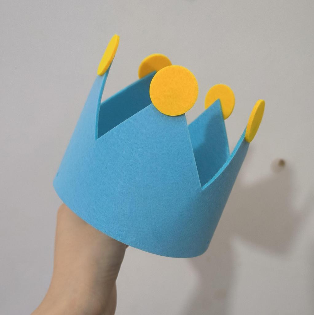 Ins Baby's First Birthday Hat & Children's Hundred Days Crown – Adult Birthday Decoration & Photo Props