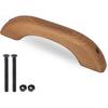 Teak Wood Handle Grab Handrail for Boat and RV