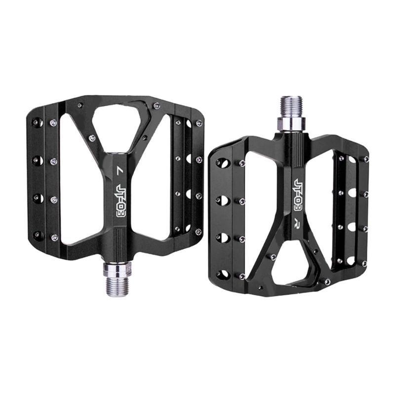 

Versatiles Bike Pedals Cycling Sealed Bearing Bike Pedals Wide Bicycles Pedals for Smooth and Safe Cycling чорний