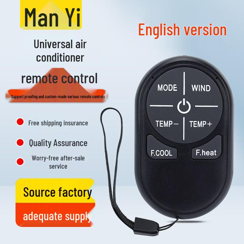 

Mini K-1028 Universal Air Conditioner Remote Control, 1000-in-1, English Version.