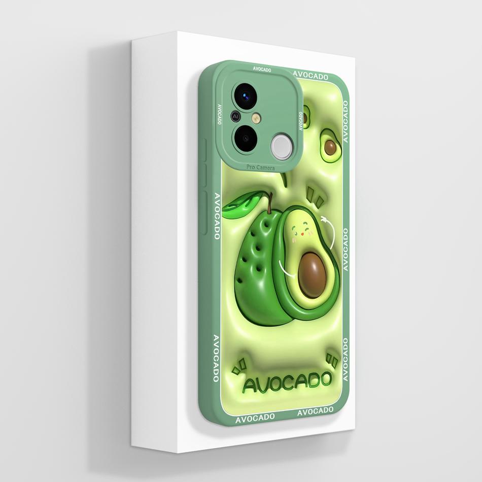 Coque Pour Redmi 12C 11A POCO C55 Coque Arrière Créative Protection Complète Protecteur Souple en Silicone Liquide Pour Redmi 12 C 11 A POCO C 55