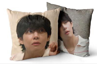 [USED] BTS Cushion Cover Taehyung V Tae