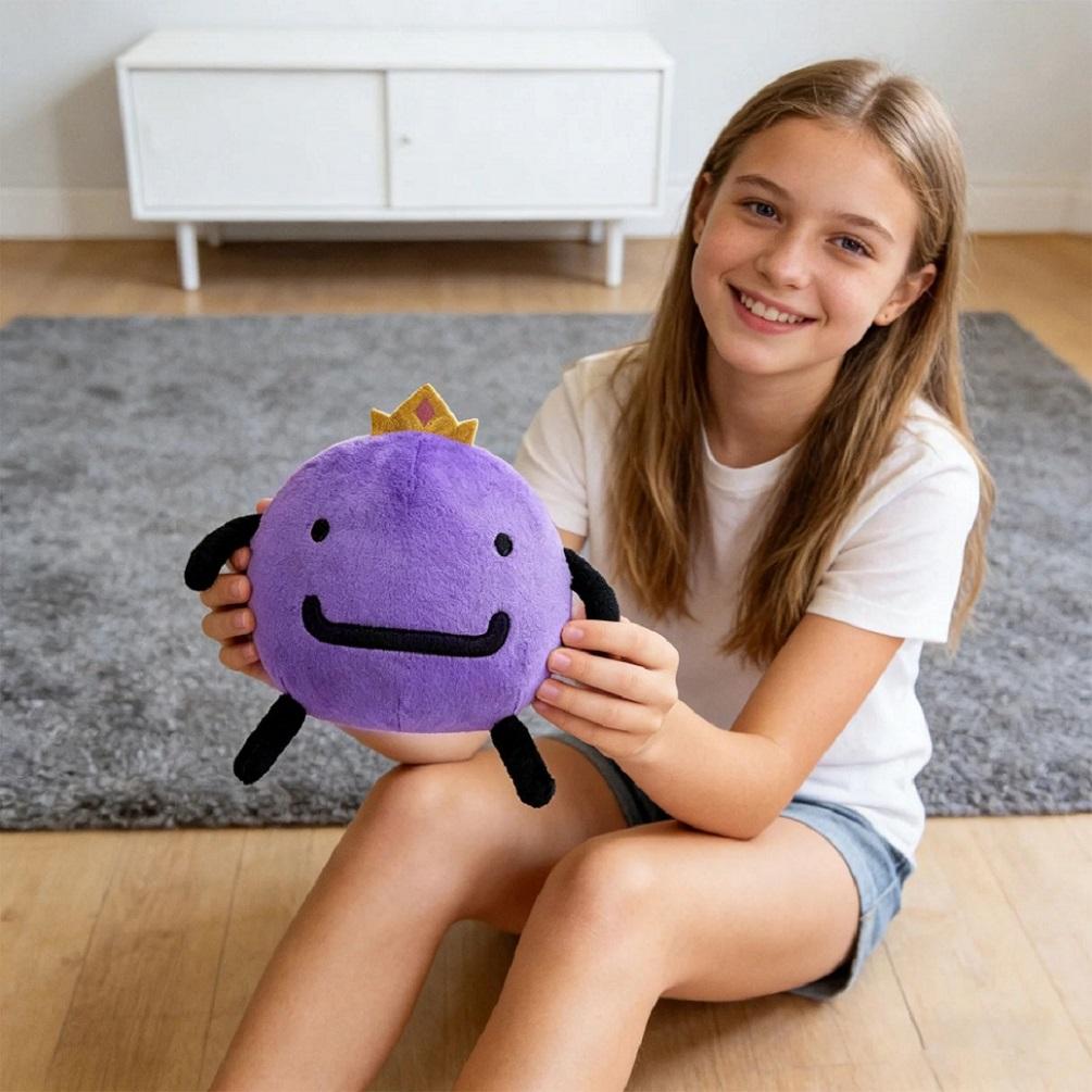 20CM Gifts  Plush Cute Purple Doll Anime Peripherals Soft Doll Collection Room Decoration Kid Gifts Doll Plush