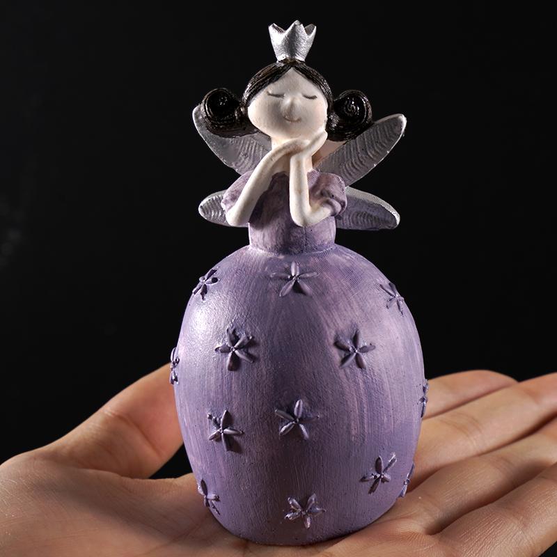 1 Stück Engel Mädchen Form Silikonform für Aromatherapie Kerze Garten Dekorative Ornamente Gips Zement Harz Gießen