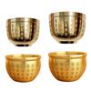 1Pcs 4.5-7cm Pure Brass Cornucopia Wealth Attracting Baifu Jar Cup  Study Decoration Gift