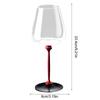 Wine Cup Fancy Wine Glass Crystal Glassware Rolling Ergonomic Organizer Holder For Cocktail Drinking Birthday Pool Wedding