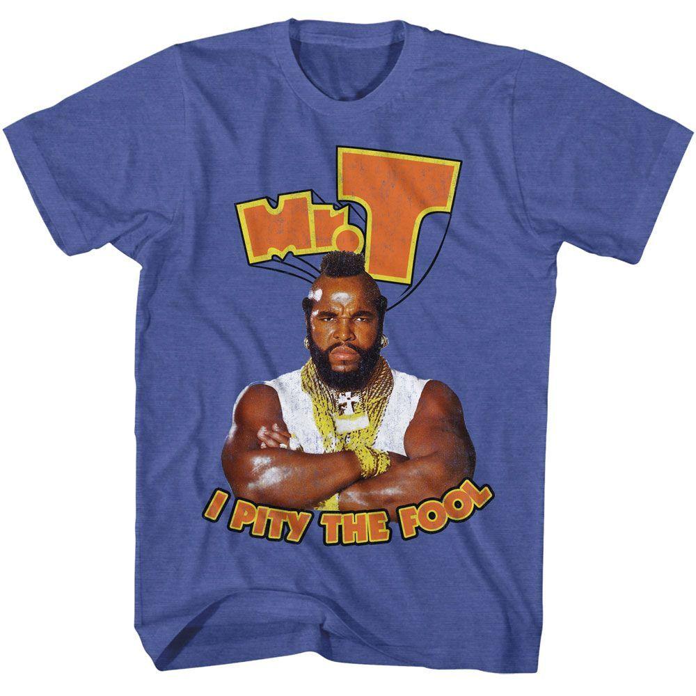 Mr T I Pity The Fool Icons Shirt Unisex T-Shirt XXXL