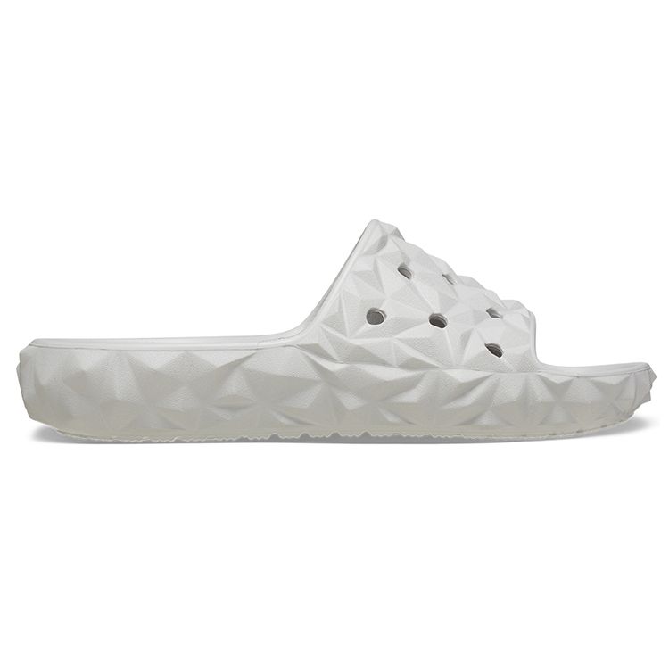 Crocs Classic Geometric Slide 2.0 Atmosphere Unisex Sneakers White 209608-1FT