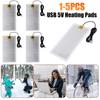 Wärmende Körpermatten Tragbar 5V Massage Heizmatte Plug and Play Winterwärmer Laken Fußwärmer Matte für Mauspads Schuhe