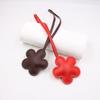 New Festival Flower Leather Hanging Rope Knotting Miu Luggage Clothing Accessories Hanging Accessories Decoration Cherry Blossom Pendant