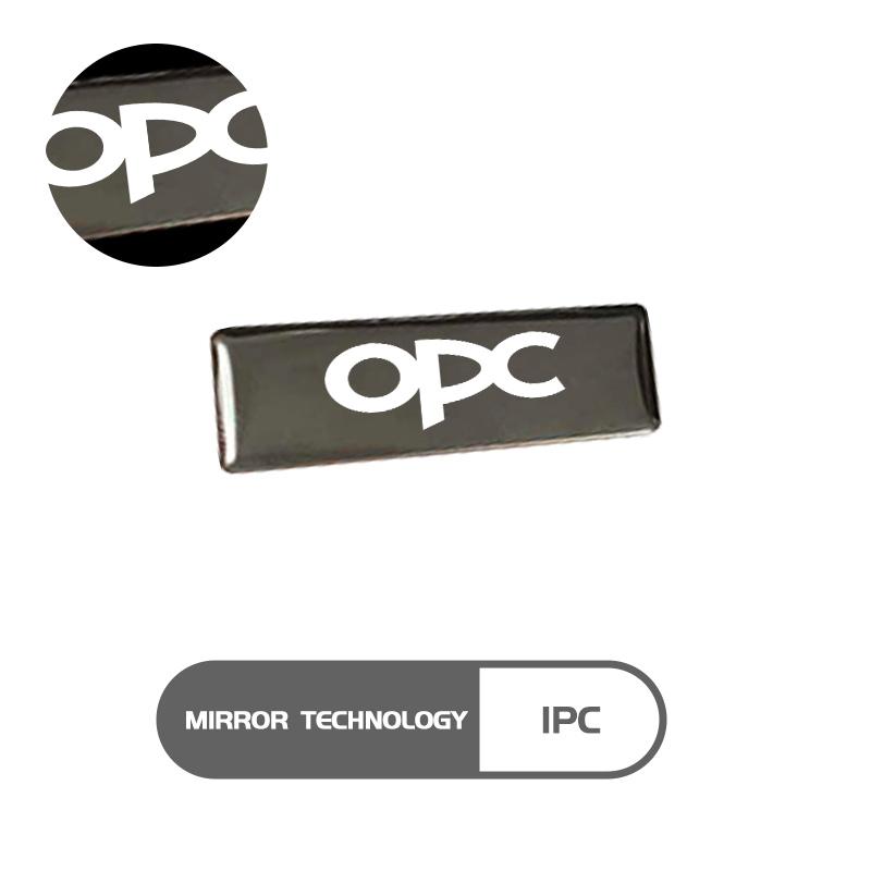 Metal Sticker Aluminum Badge Emblem Sticker Car Accessories For Opel Mokka Astra H G J Corsa Zafira Insignia Meriva OPC OT4