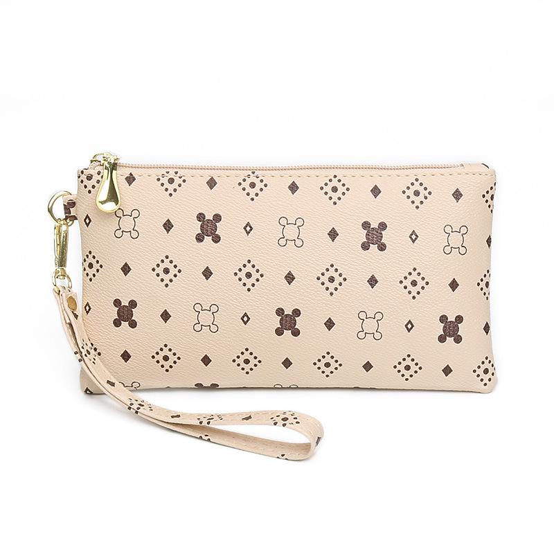 Elegant Women's Clutch Wallet: Long, Large-Capacity Coin Purse & Phone Bag