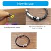 Pakket van 100 Siliconen Afstandhouders Ringen Armbanden Ringen Siliconen Textuur Sieraden Maakbenodigdheden voor Armband Ketting Oorbellen