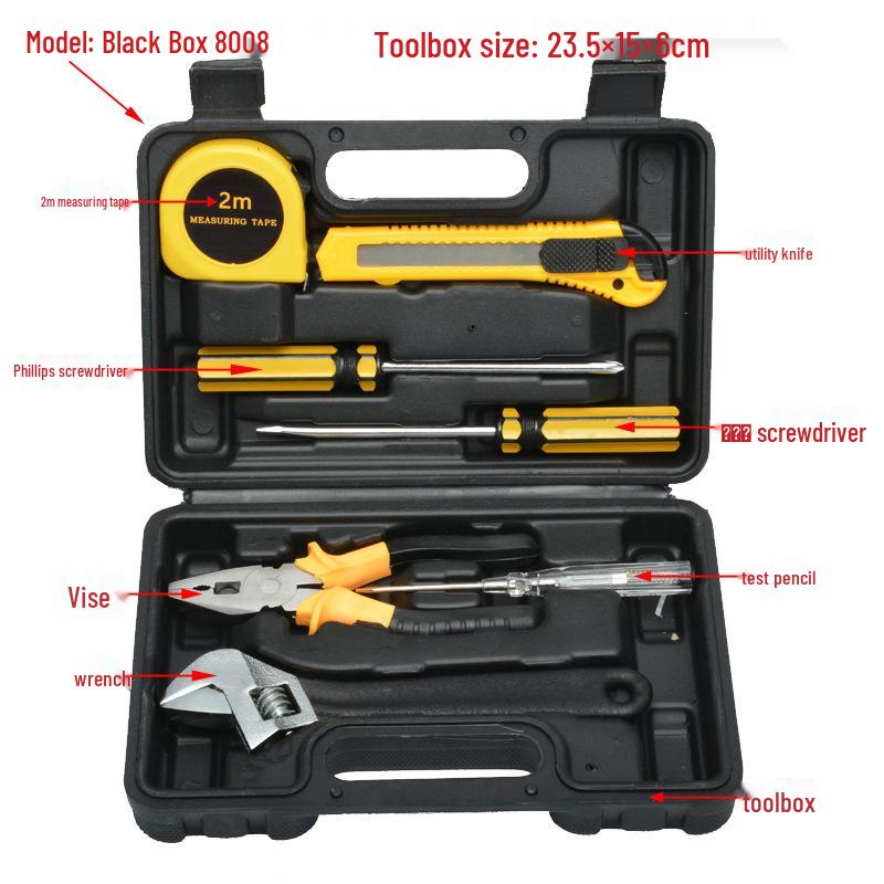 Jing Tong Multifunctional Home Tool Set - Complete Repair Toolbox