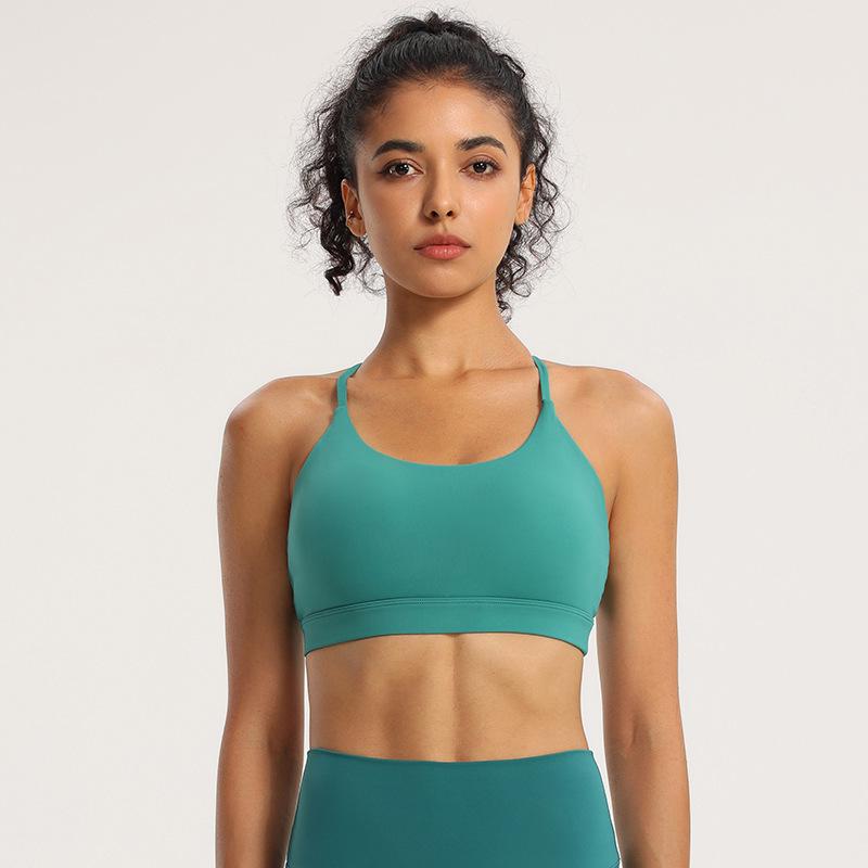 Women s High-Impact Sports Bra: Quick-Drying, Anti-Sagging, Breathable Yoga Vest with Beautiful Back Design M