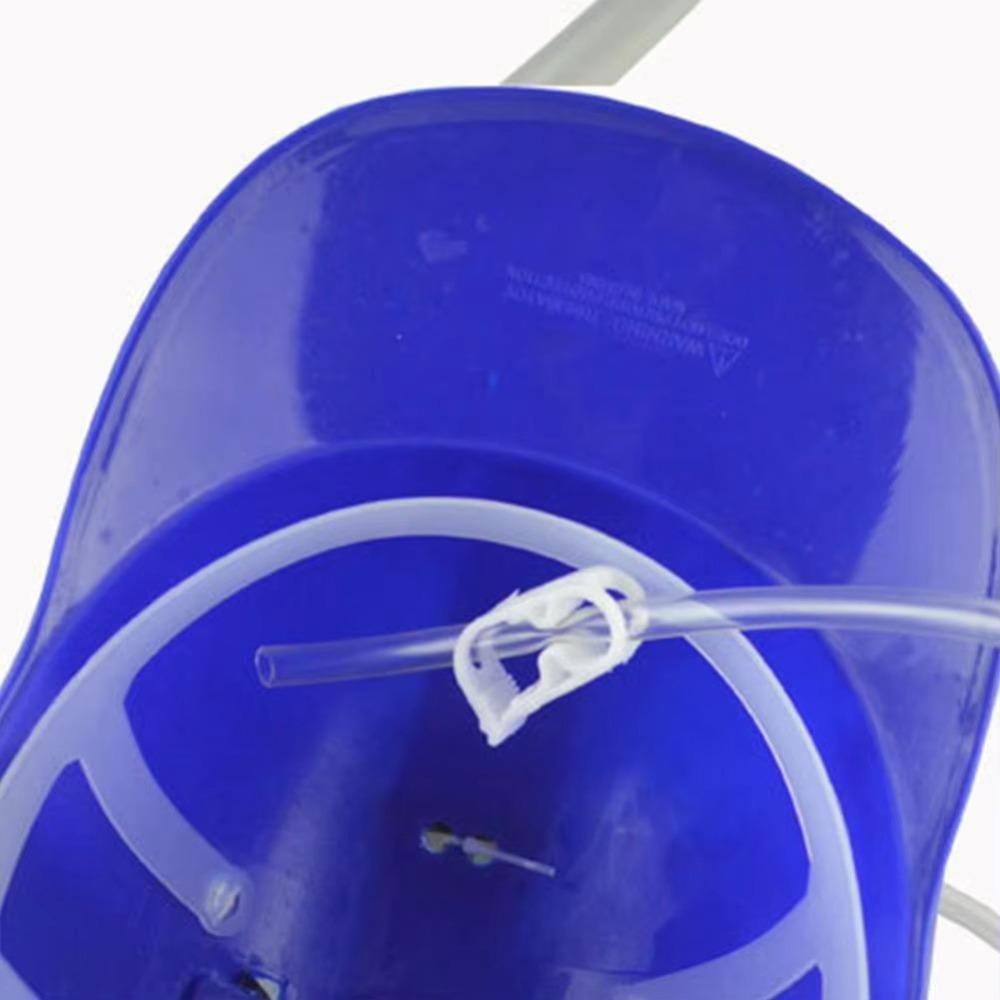 Casco da Bevanda in Plastica Creativo Copricapo Tipo Cappello Con Cannuccia Cappello da Birra per Bevande Cappello da Birra da Esterno