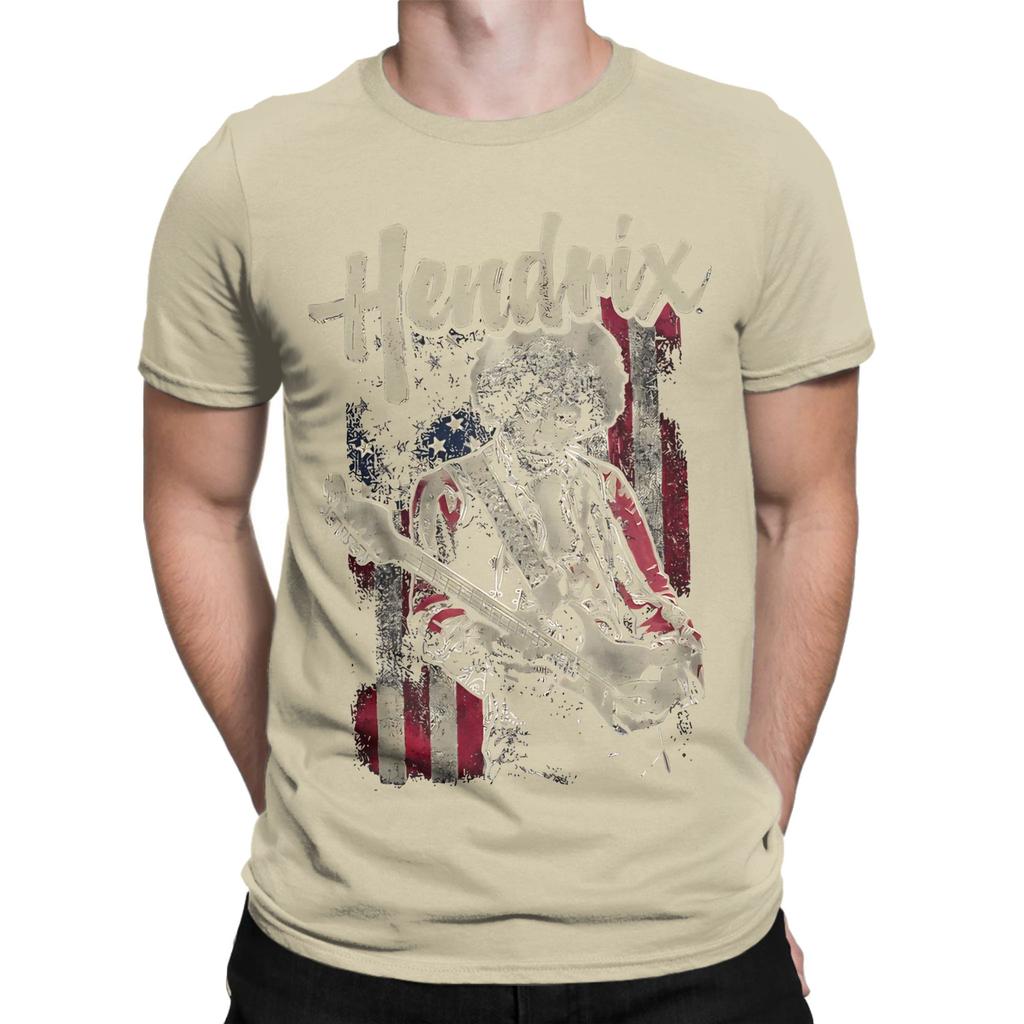 Frank Hendrix Music Classic Funny 100 Cotton Tshirt Jimi Rocker Hendrixs Tees Tops For Unisex
