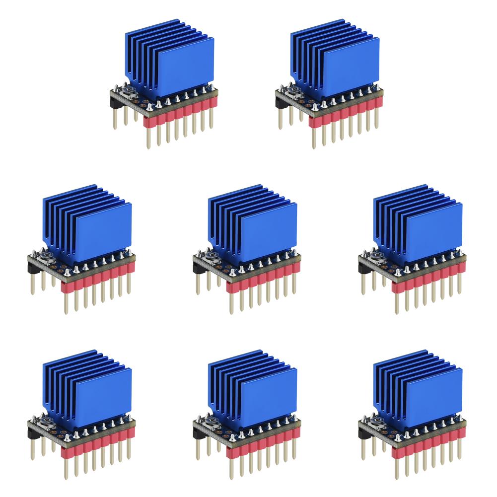 

- Драйвер шагового двигателя TMC2209 V2.0 поддерживает режимы Step/Dir и Uart для 3D-печати
