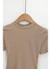 Sexy European & American Style Slim Fit Short Sleeve Round Neck T-Shirt - Versatile Summer Basic