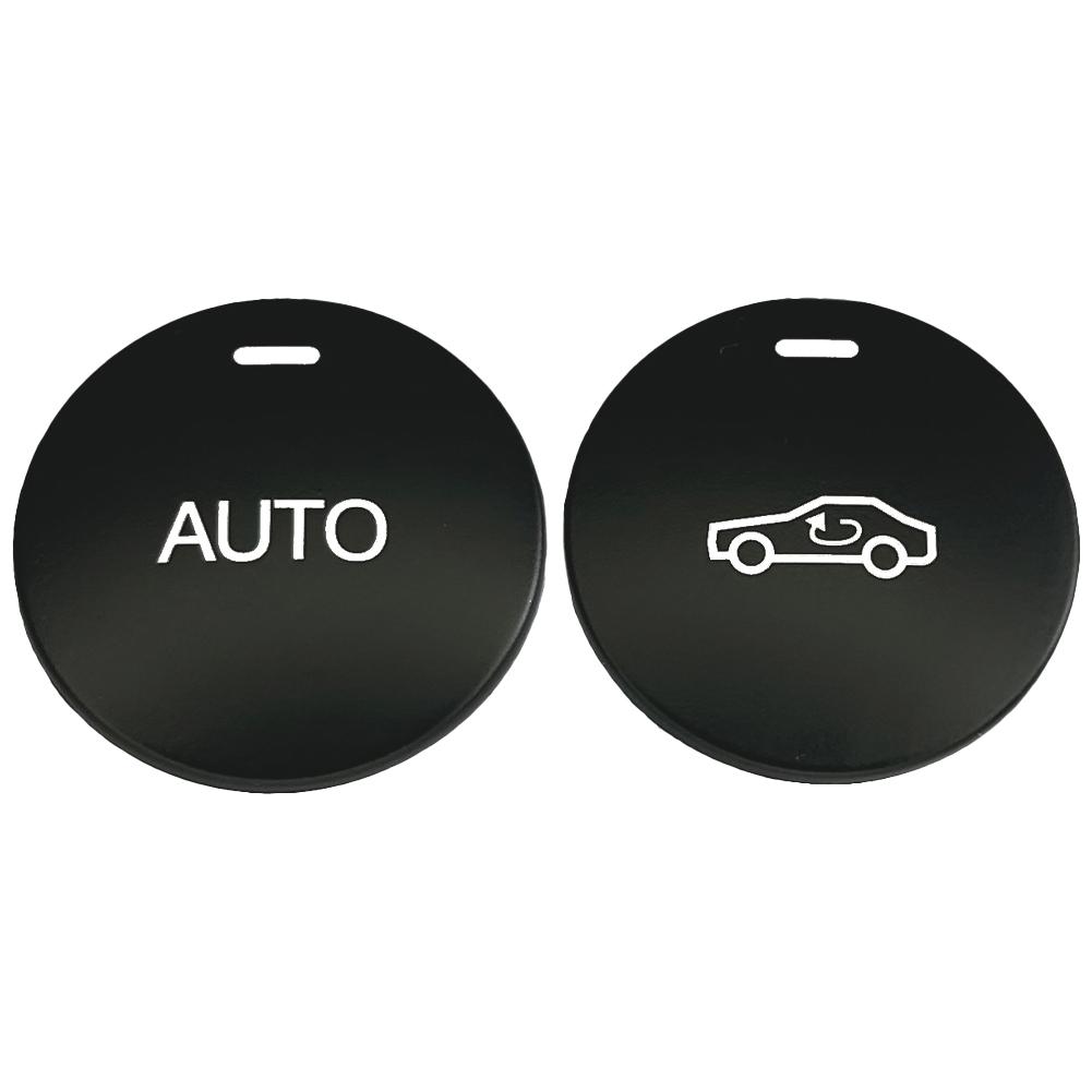 

Наклейка Penutup Penyesuaian Tombol Sirkulasi Udara Otomatis/AC для Mercedes Benz CE CLS GLK Class W204 чёрный