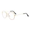 For Flat Cat Ears, Retro Round Face Frames, Glasses Frames, Literary And Anti-Blue Flat Glasses