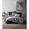 Bedding Set - 1 Duvet Cover 220 X 240 Cm + 2 Pillowcases 60 X 60 Cm - 100% Reinforced Cotton - Grey