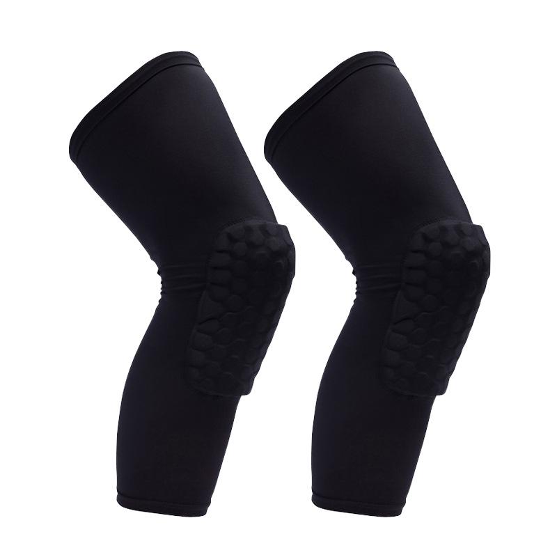 Professional Honeycomb Anti-Collision Knee Pads for Basketball, Cycling, Football, and Mountaineering - Breathable Compression Sports Gear