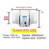 4/5/6 inch 220V Exhaust Fan Home Silent Inline Pipe Duct Fan Bathroom Extractor Ventilation Kitchen Toilet Wall Air Ventilator