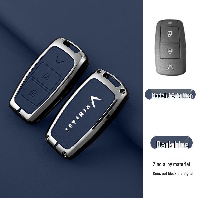 VinFast Key Cover & Metal Key Holder for VF5, VF8, and VF3 (Vietnam Edition)