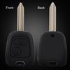 2 Knapper Bil Fjernkontroll Nøkkelbrikke 433MHz ID46 for Citroen Saxo Picasso Xsara Berlingo
