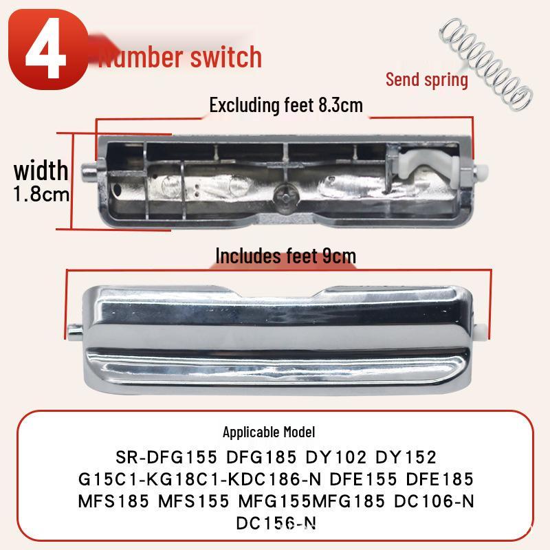 Universal Rice Cooker Lid Opening Button - High Temp Resistant