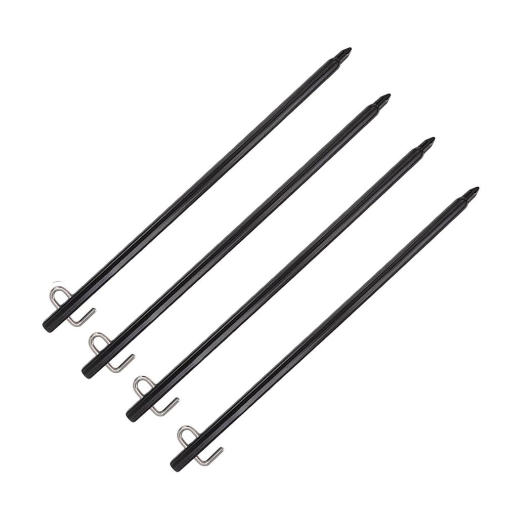 4Pcs Tent Stake Camping Peg Aluminium Alloy High Strength Spike Set Kit for Outdoor