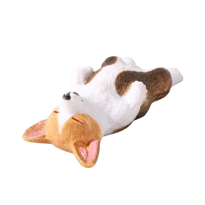 

8pcs Dog Decorative Piece For Car And Desktop Easy To Place Infuses Energy And Creativity Into Environment HX6C CN