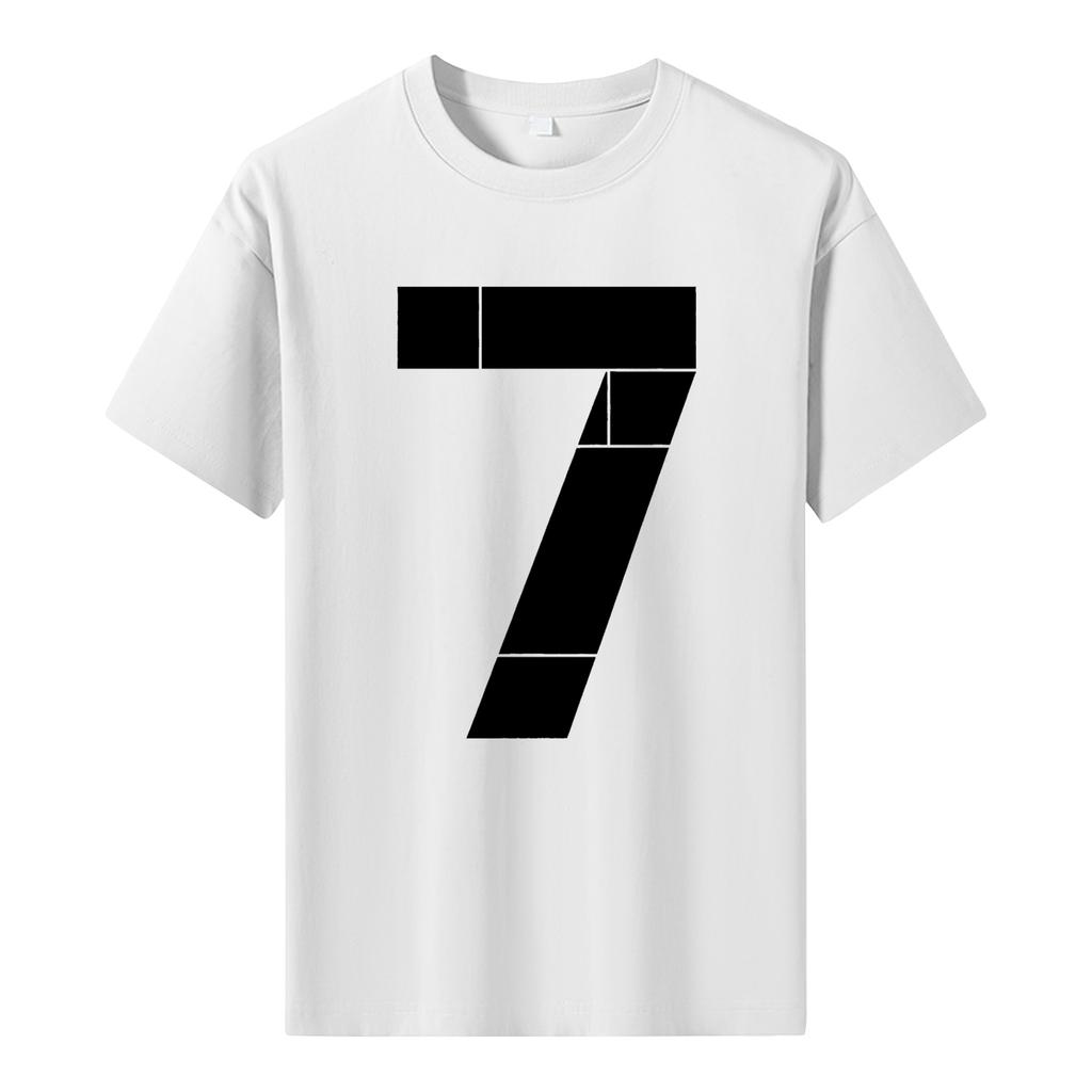 Camiseta de Manga Corta Estampada para Hombre Top Holgado Casual de Manga Corta para Hombre