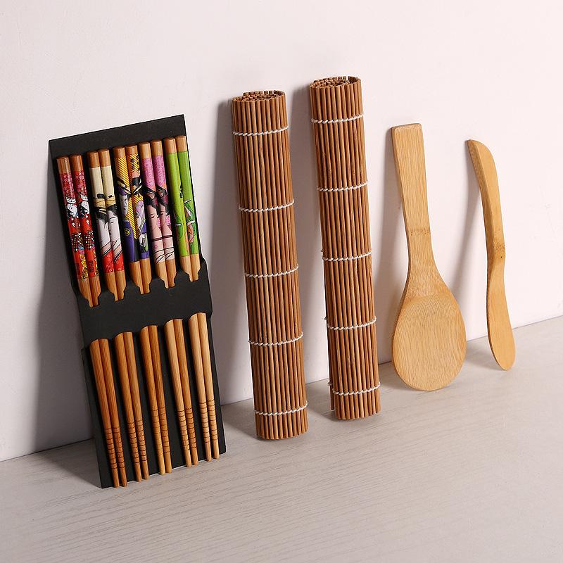 Japanese Sushi Roll & Rice Ball Bento Tool Set