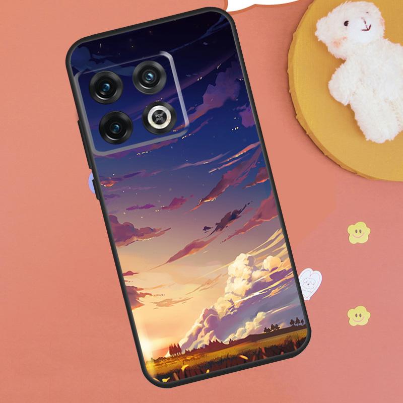 Anime Natura Landscape Case For OnePlus 13R 12R 10R 13T 15 13 12 11 10T 8T Nord CE 4 3 2 Lite N20 N30 Nord 5 Funda