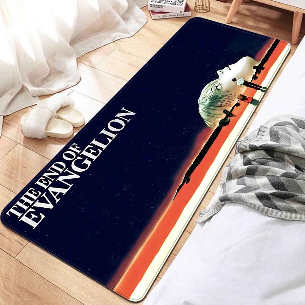 

E-Evangelion Game Floor Mat INS Style Soft Bedroom Floor House Laundry Room Mat Anti-skid Household Carpets 40x60cm