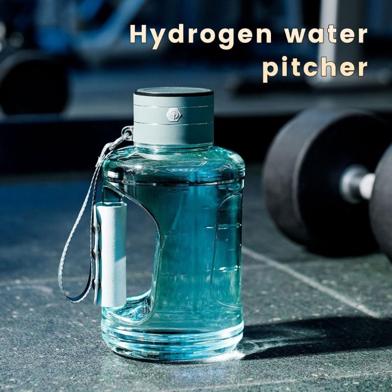 Hydrogen Water Generator Improve Water for Office Home Travel Outdoor, 1.5L Hydrogen Water Bottle with Water Ionizer