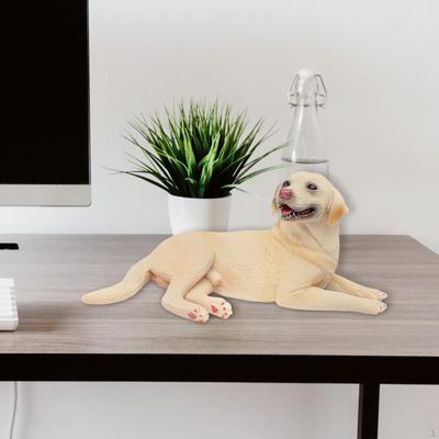 Lebensechte Hund Skulptur Tier Kunst Dekor PVC Handwerk Souvenir Sammeln Geburtstag Geschenke Mini