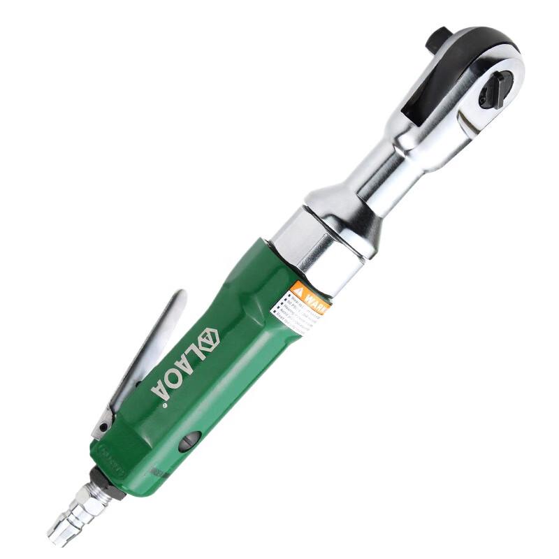 LAOA 1/2-inch Heavy-Duty Right-Angle Air Ratchet Wrench CN plug (adapter included)
