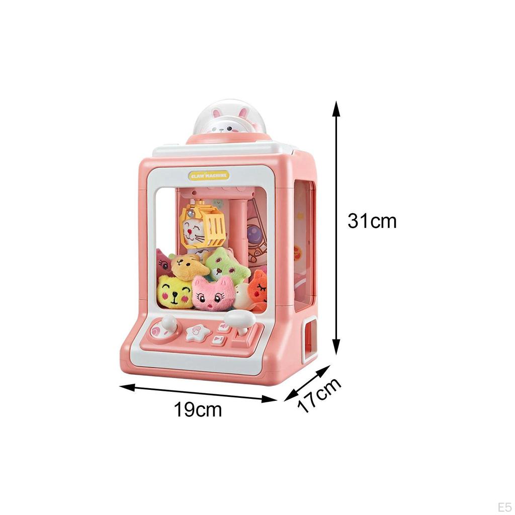 Children's Electronic Claw Machine, Vending Toy, Two Power Supply Modes, Exciting Indoor Candy Prize