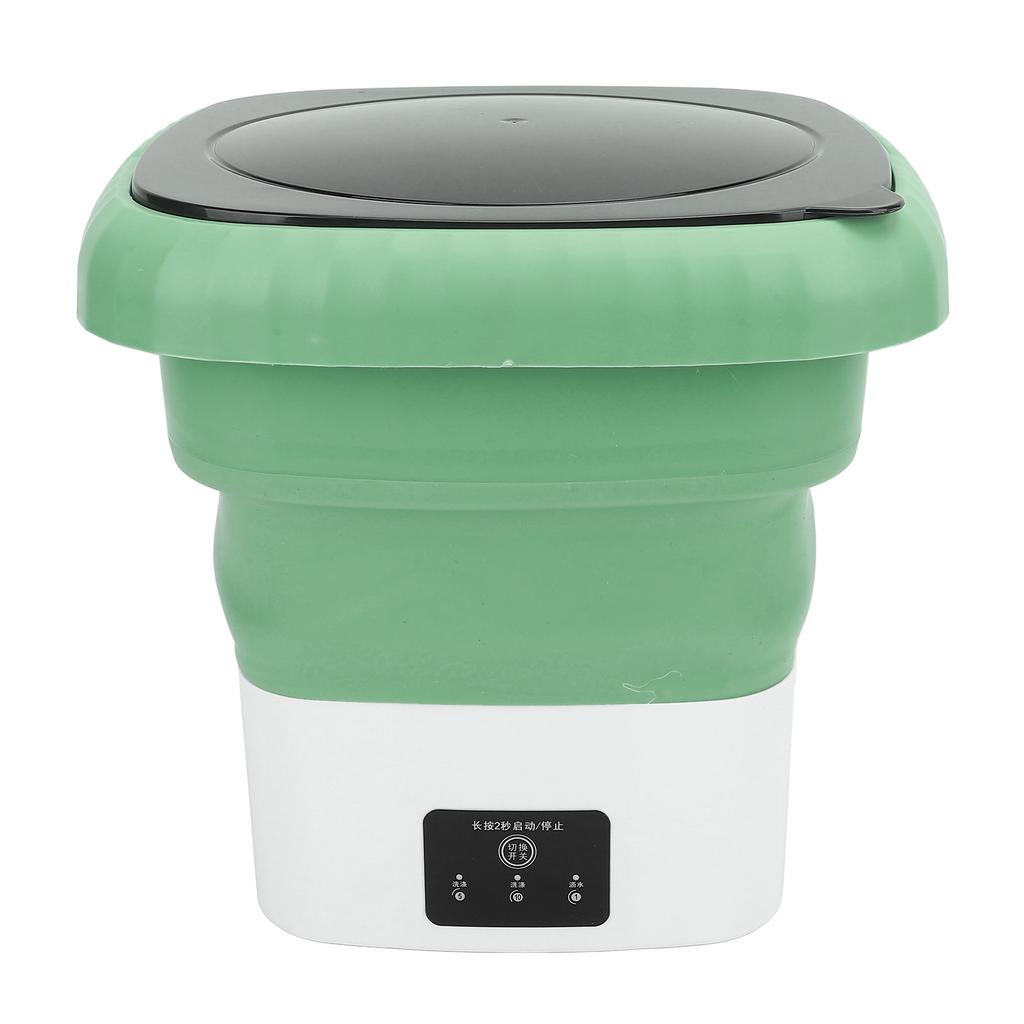 Folding Washing Machine 9L Lightweight Portable   Washer for Underwear Socks Infant Clothes for Travel Dorm