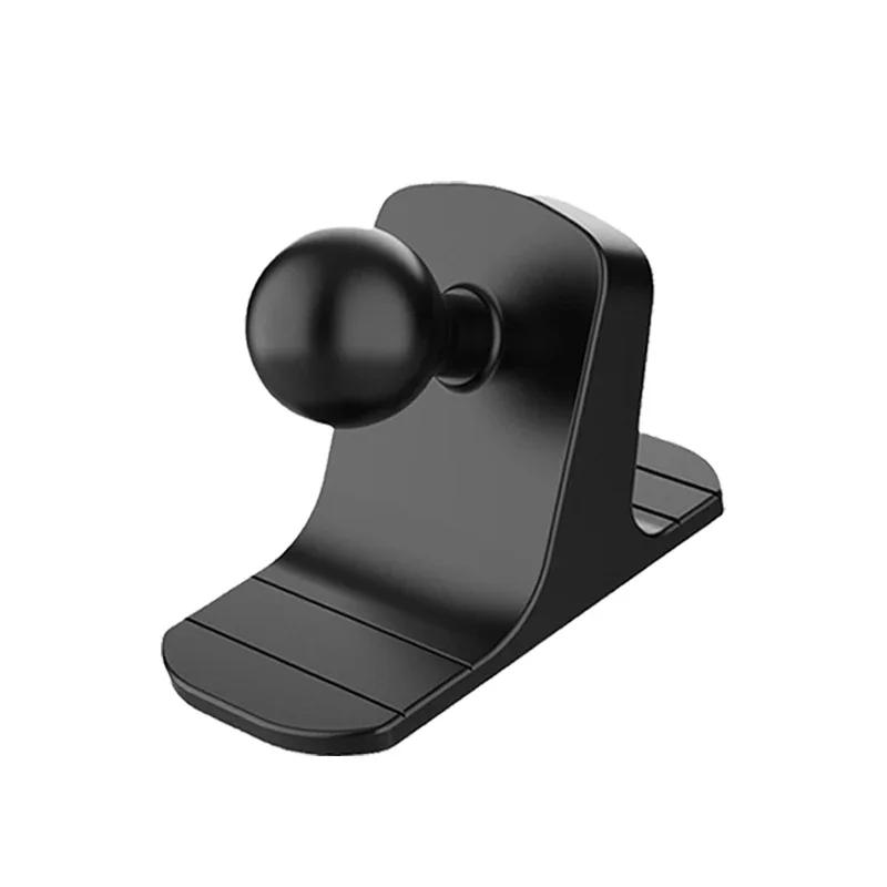 Car Cell Phone Holder Base 17mm Ball Head Base Dashboard Mounting Suction Cup Anti-slip Bracket Air Outlet Clip Car Accessories