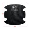 Car Hot 2025 4PCS Car Door Handle Protection Sticker Emblem Car Styling For Honda Civic Accord Crider City XRV CRV HRV Inspire O
