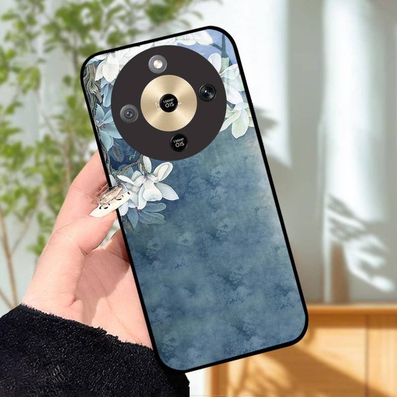 For Honor X9d MTN-NX1 Case Cool Fashion Painted Cover Tempered Glass Phone Cases For Honor X9 D HonorX9d 5G Cover Shell Fundas