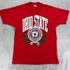 Vintage 88' Ohio State Buckeyes Football Shirt Mens Large Red Single Stitch