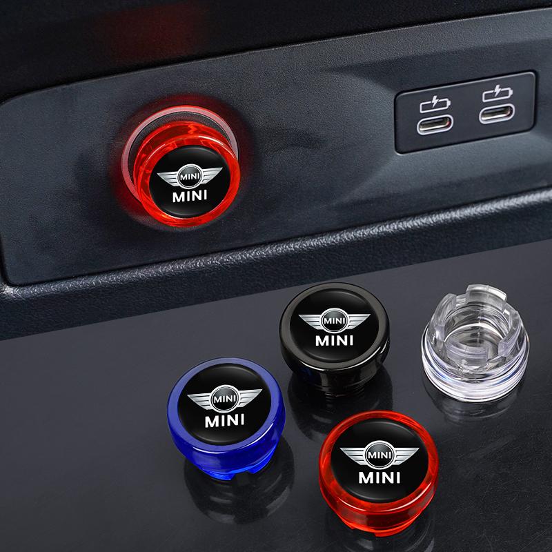 Bouchon Anti-poussière pour Allume-Cigare de Voiture Port d'Alimentation Cache Anti-poussière Prise Pour BMW Mini Works Cooper F54 F55 F56 F57 F60 R50 R52 R53 R55 R56