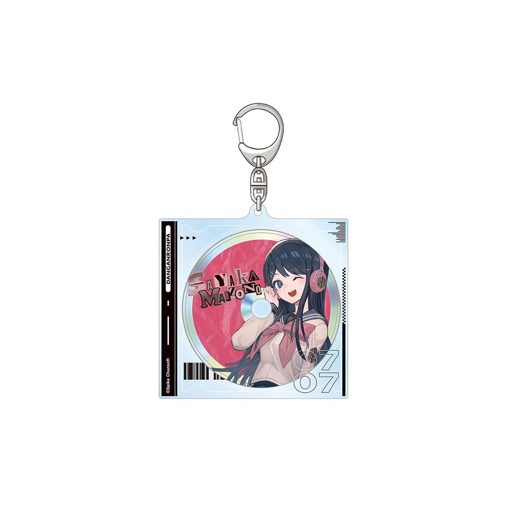 Danganronpa Makoto Naegi Sayaka Maizono Kyoko Kirigiri Junko Enoshima Nagito Komaeda HD Acrylic Keychain Bag Pendant Anime Goods