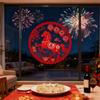 20Pcs 2026 Year of Horse Window Sticker Static Cling Sticker Traditional Paper Cut PVC Window Clings Festival Decoration